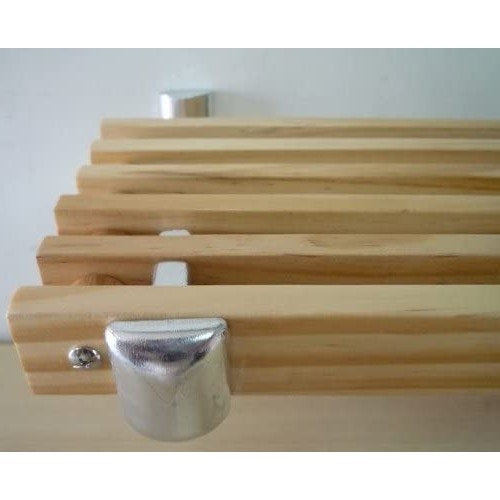 FarmHome Wooden Wall Mounted 6 Hooks Pot Rack image 3