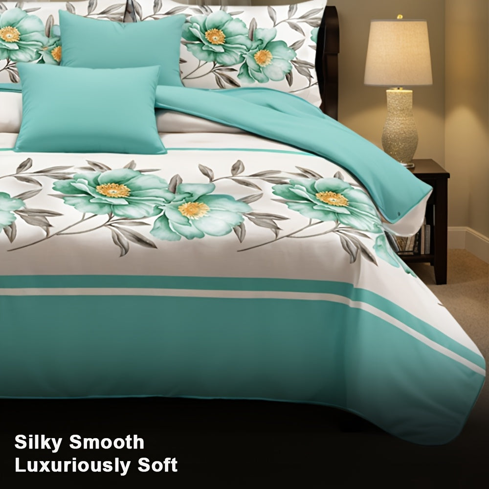 9pcs in a Bag Bed Cover Curtain Set, Luxury Bedspread Set, Bamboo Microfiber All image 3