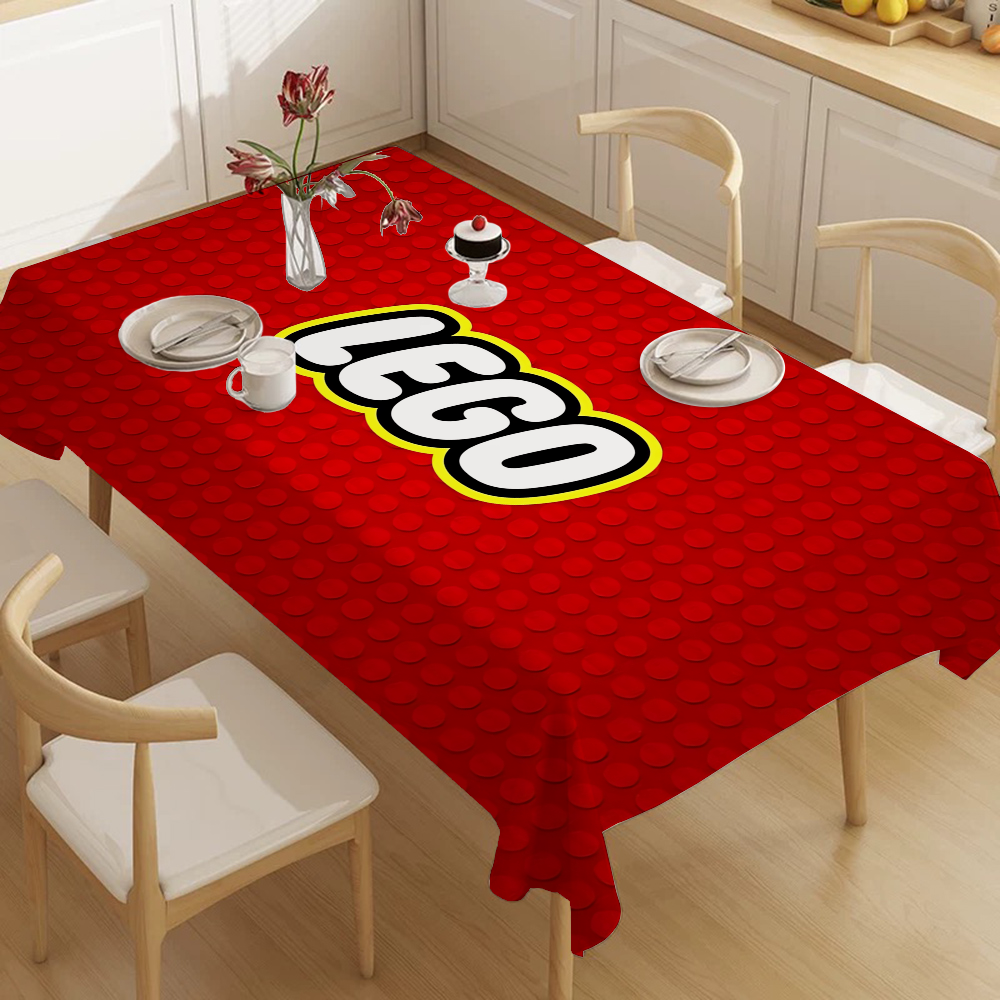 Classic Toy L-LEGOS Tablecloth Home Dinner Party Table Cover Wedding Banquet Out image 2