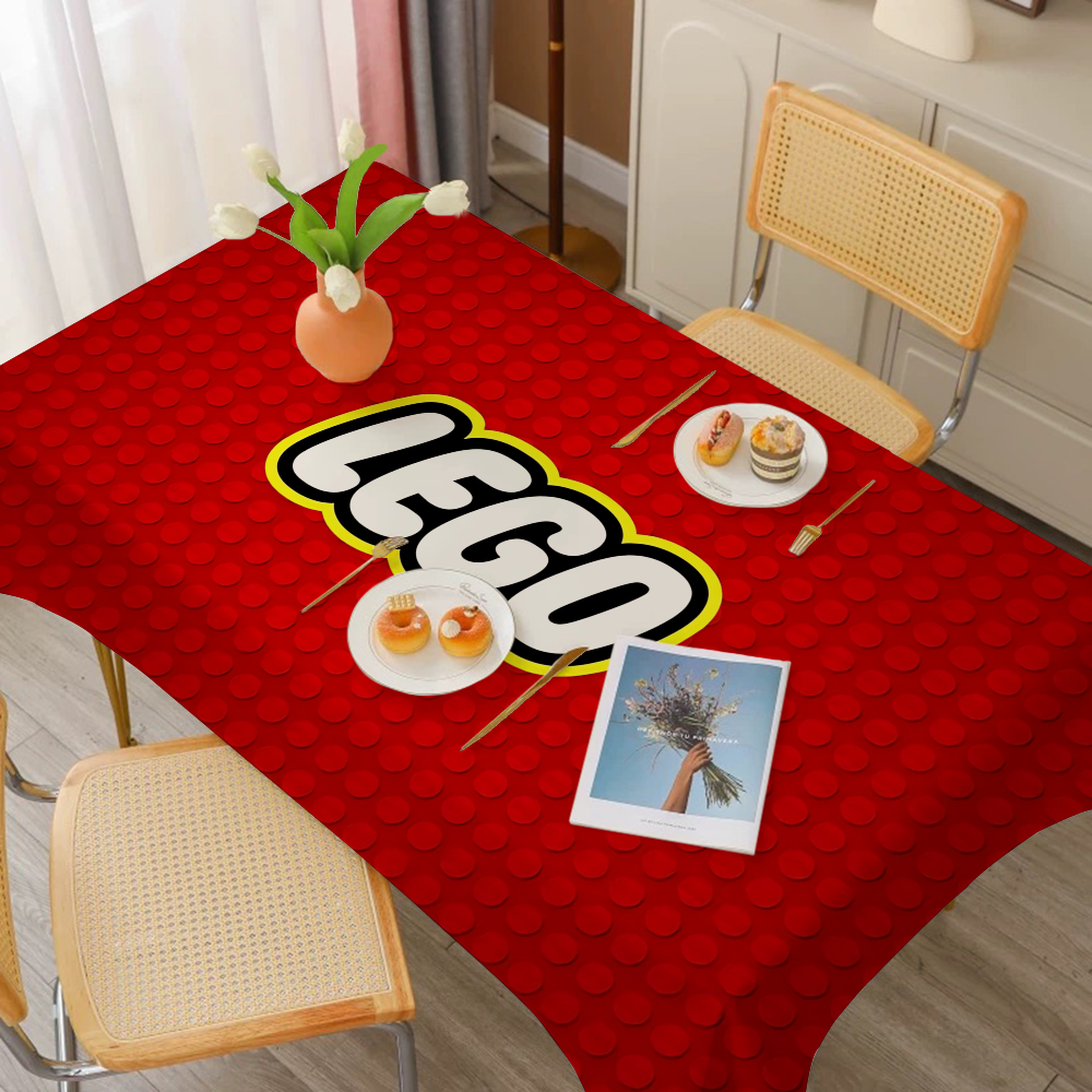 Classic Toy L-LEGOS Tablecloth Home Dinner Party Table Cover Wedding Banquet Out image 3