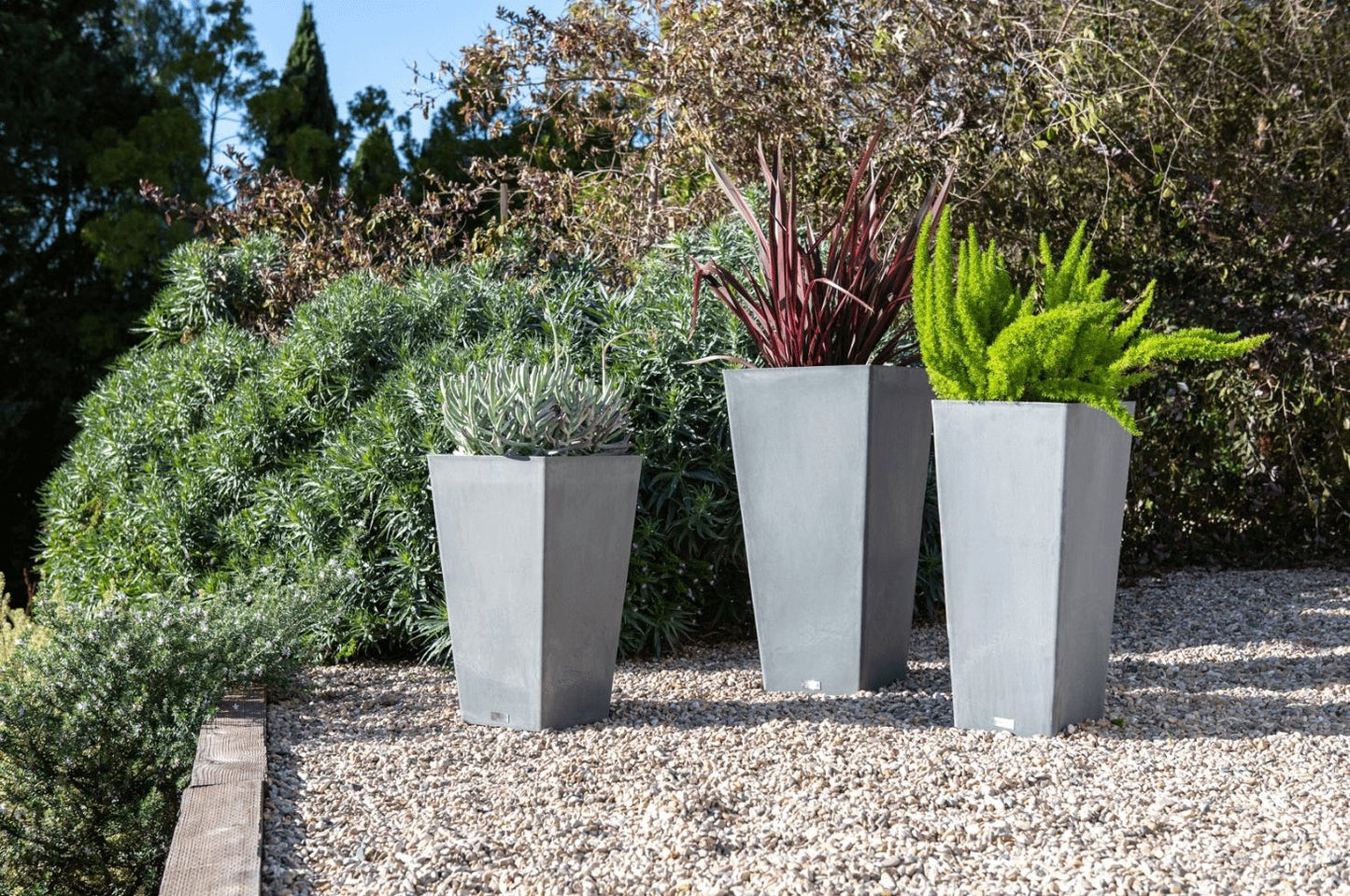 Tall Tapered Square Planter 70cm image 3