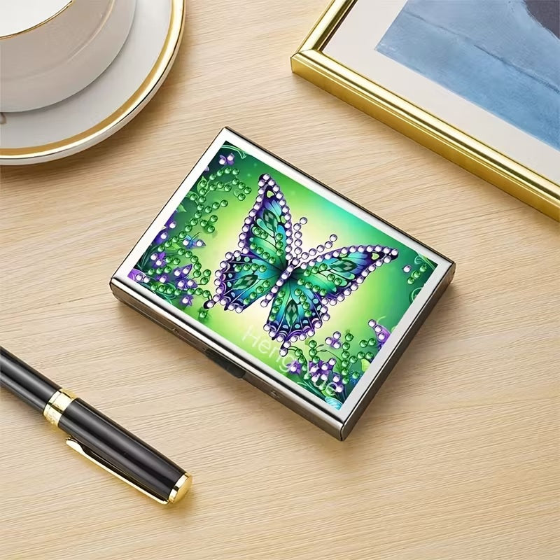 1pc Stainless Steel Diamond Painting Card Holder Anti-Theft Diamond Jewel Art