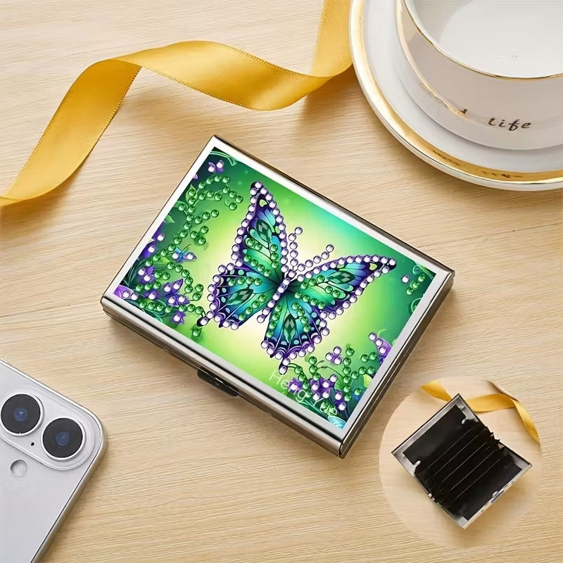 1pc Stainless Steel Diamond Painting Card Holder Anti-Theft Diamond Jewel Art