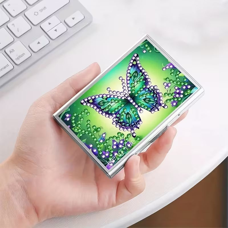 1pc Stainless Steel Diamond Painting Card Holder Anti-Theft Diamond Jewel Art