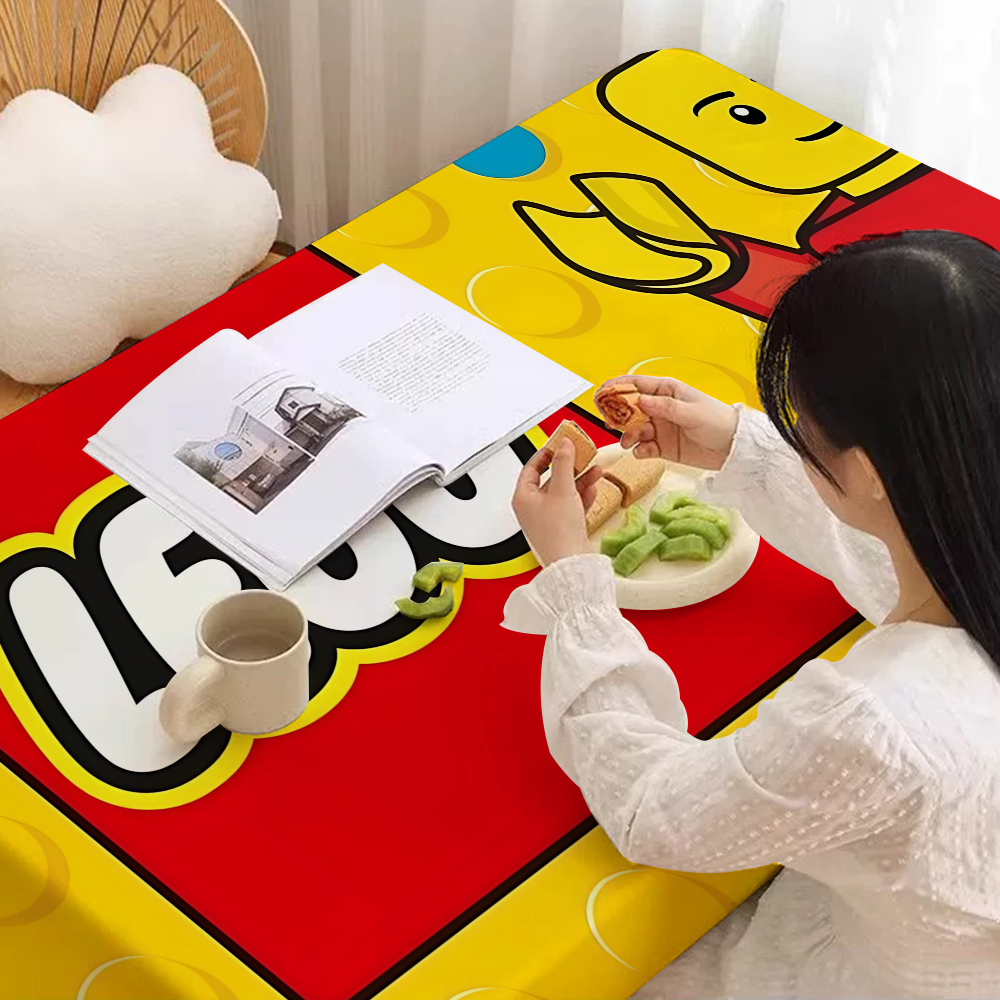 Classic Toy L-LEGOS Tablecloth Home Dinner Party Table Cover Wedding Banquet Out image 9