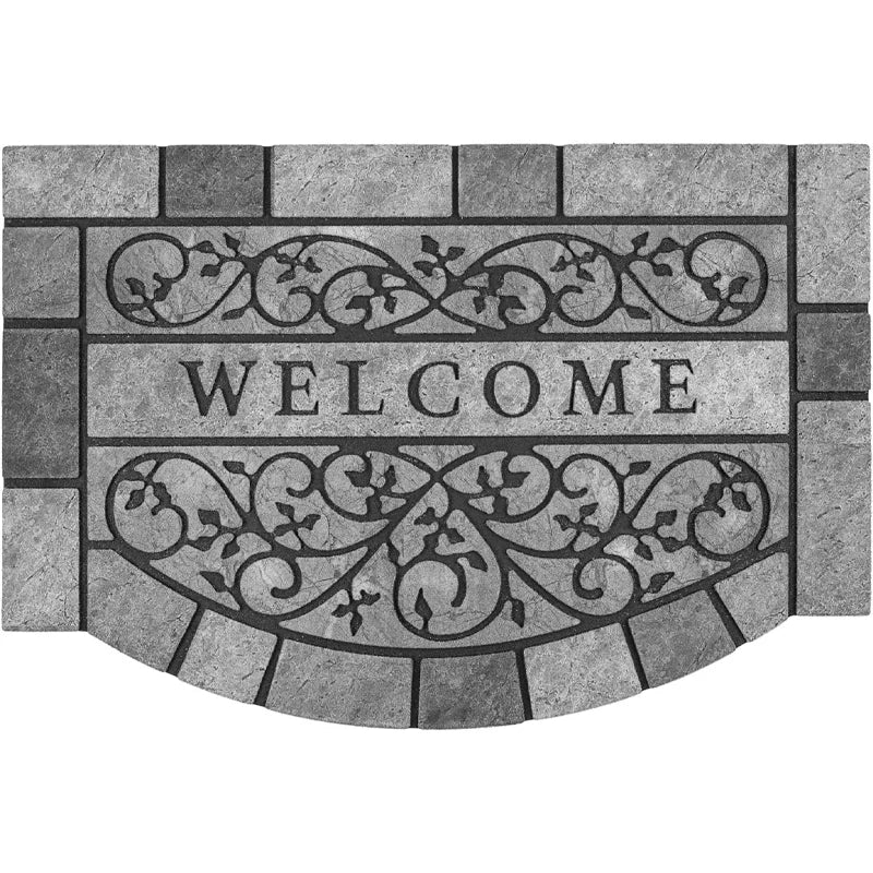 Entrance Door Mat European Retro Welcome Carpet Home Garden Courtyard Decoration image 12