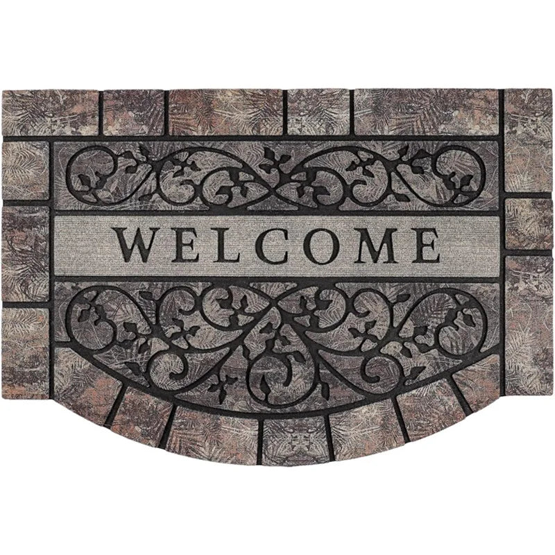 Entrance Door Mat European Retro Welcome Carpet Home Garden Courtyard Decoration image 9