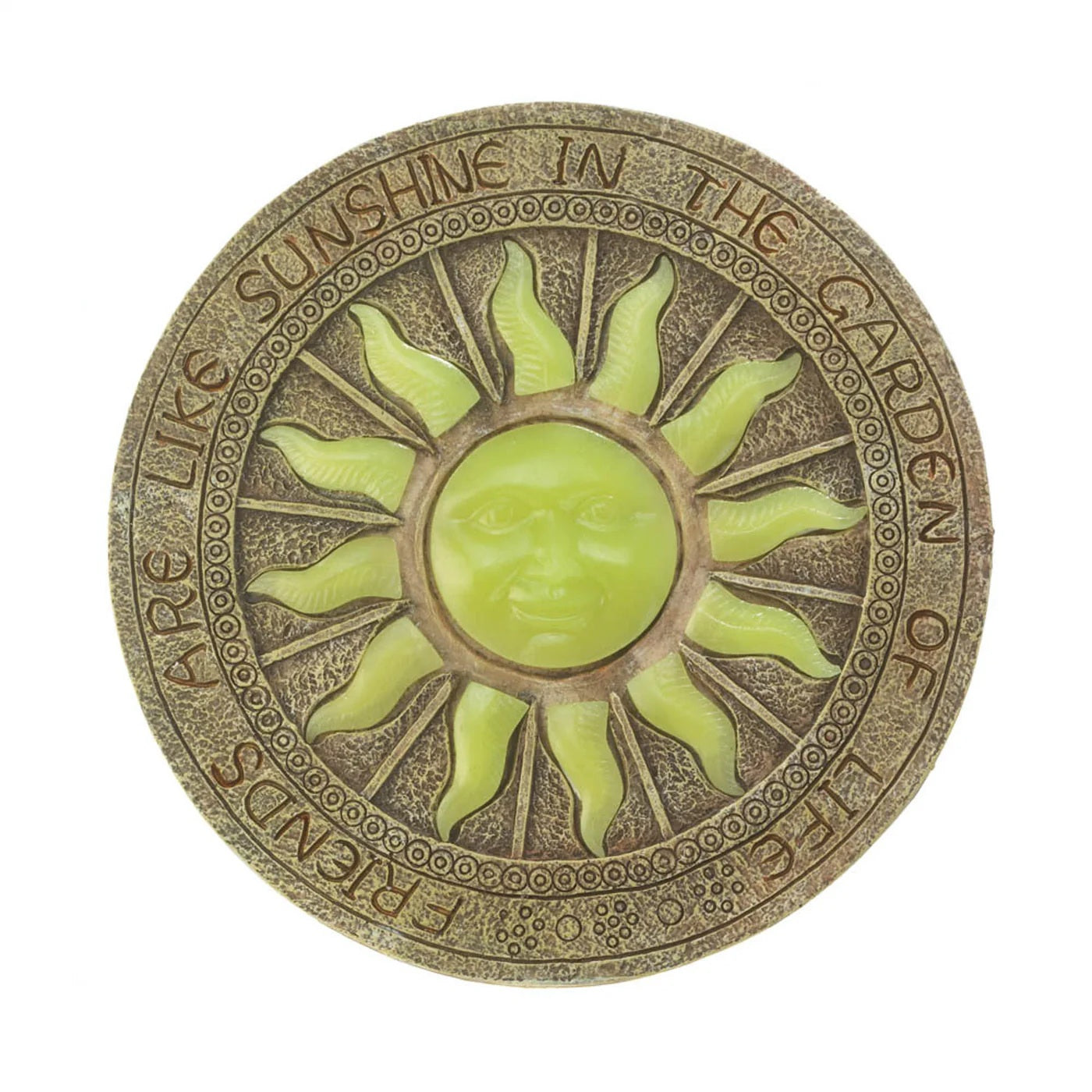 BURSTING SUN GLOWING STEPPING STONE image 0