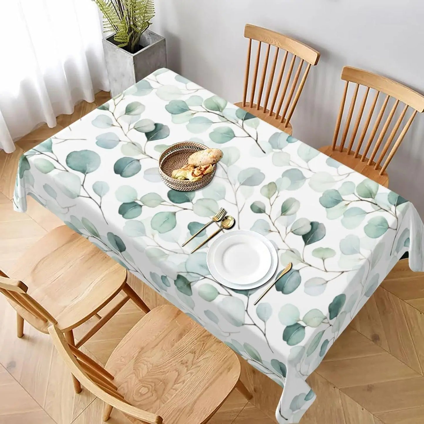 Moon and Sun Tablecloths Waterproof Boho Table Cloth Kitchen Dinning Table Washa image 1