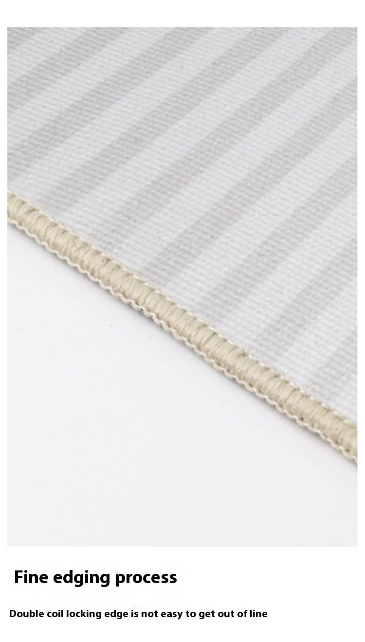 Stylish Modern Style Polyester Doormats Trending Machine Made Non-Slip Entryway  image 1