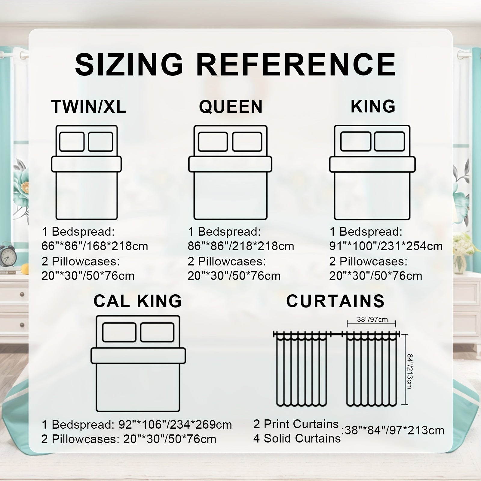 9pcs In A Bag Thick Touch Bed Cover Curtain Set, Upgraded Luxury Bedspread Set,  image 3