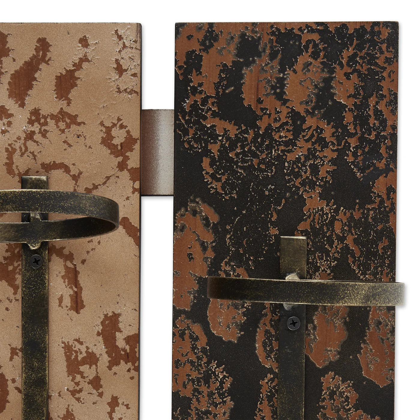 Rustic Wine Wall Rack