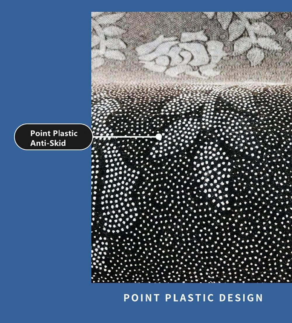 Stylish Modern Style Polyester Doormats Trending Machine Made Non-Slip Entryway  image 4