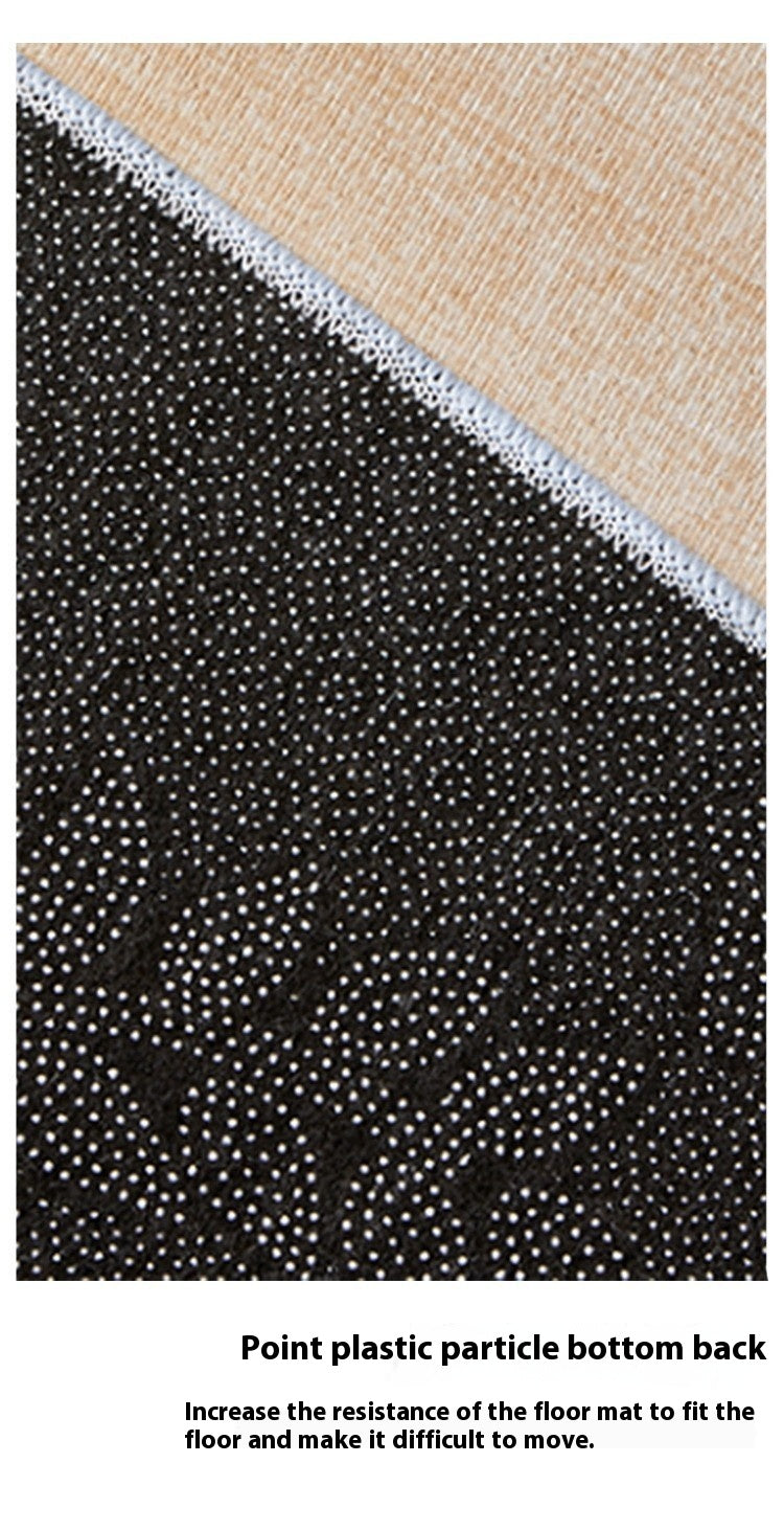 Stylish Modern Style Polyester Doormats Trending Machine Made Non-Slip Entryway  image 3