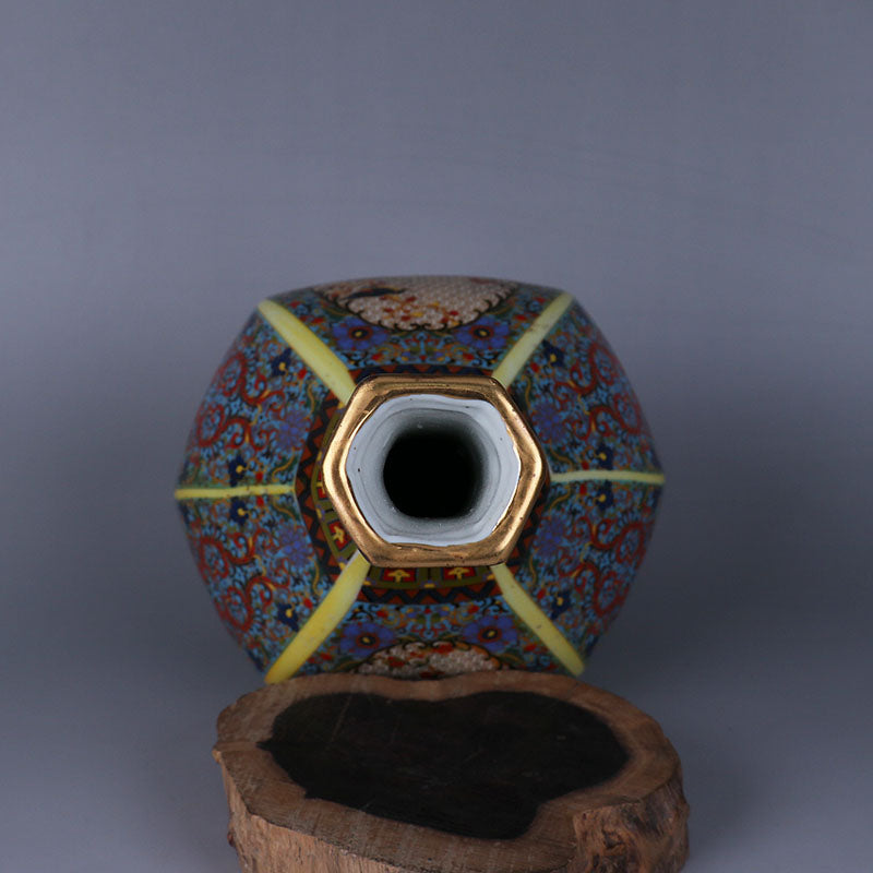 Porcelain Antiqued Distress Vase,Chinese Decoration ,Home decoration Bottle image 2