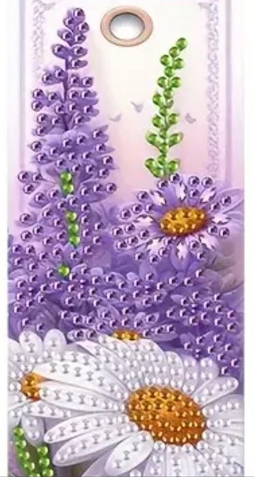 2 Floral Butterfly Bookmarks Diamond Jewel Art COMPLETED & SEALED U CHOOSE