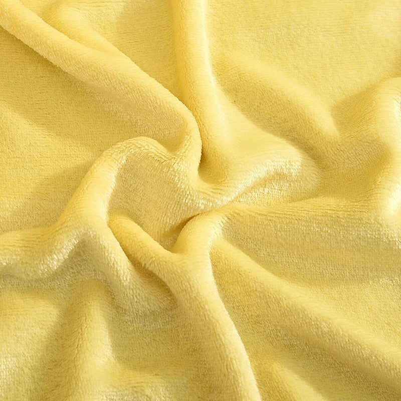 Soft Warm Blankets For Beds Winter Mink Throw Solid Sofa Cover Bedspread Winter Plaid Blankets  Winter Sheet Bedspread