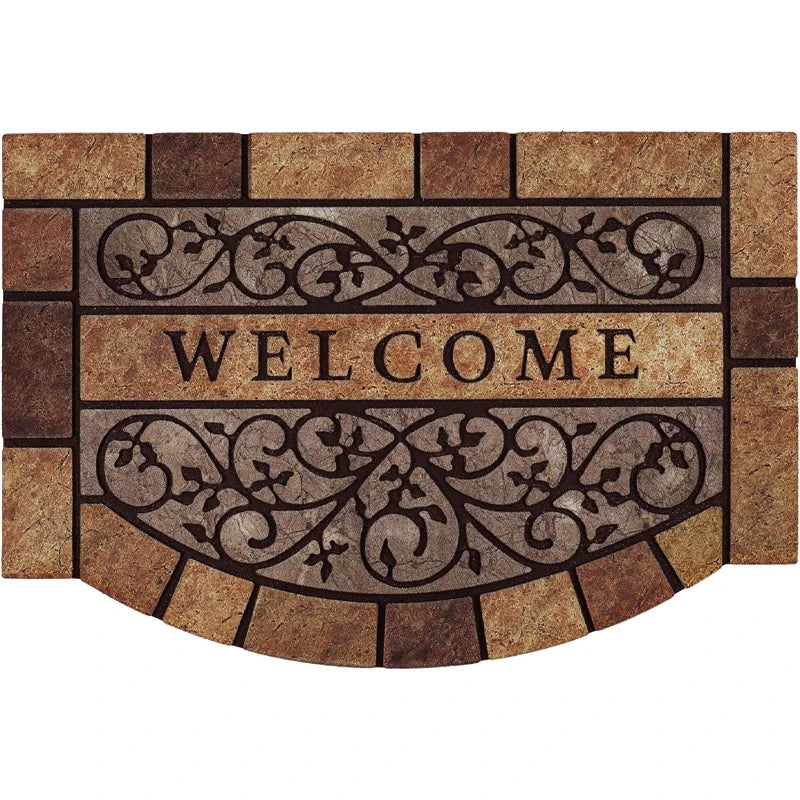 Entrance Door Mat European Retro Welcome Carpet Home Garden Courtyard Decoration image 11