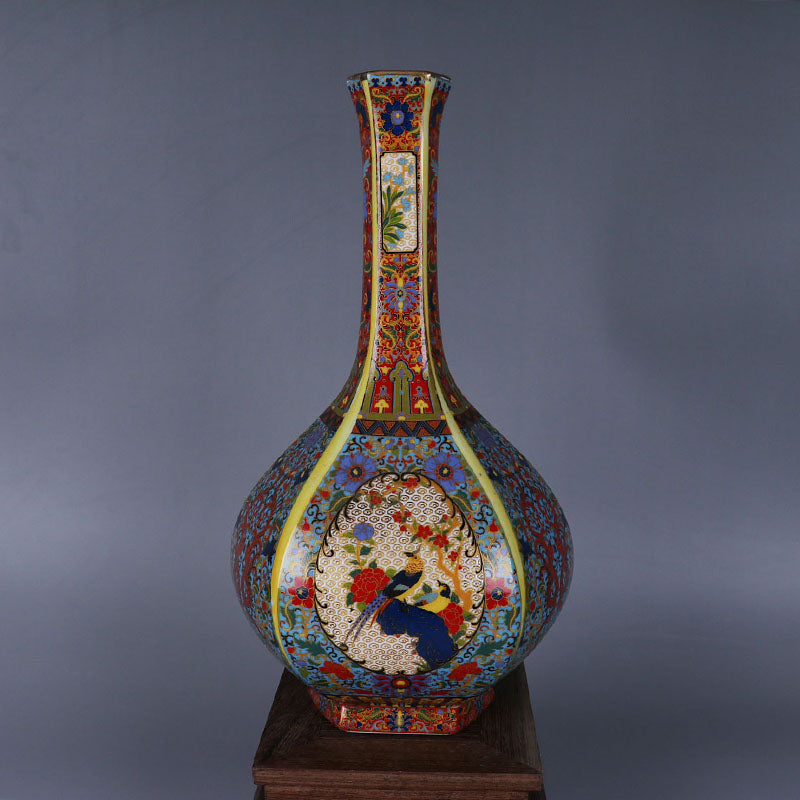 Porcelain Antiqued Distress Vase,Chinese Decoration ,Home decoration Bottle image 4