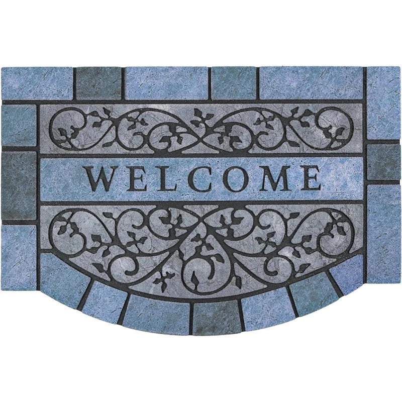 Entrance Door Mat European Retro Welcome Carpet Home Garden Courtyard Decoration image 13