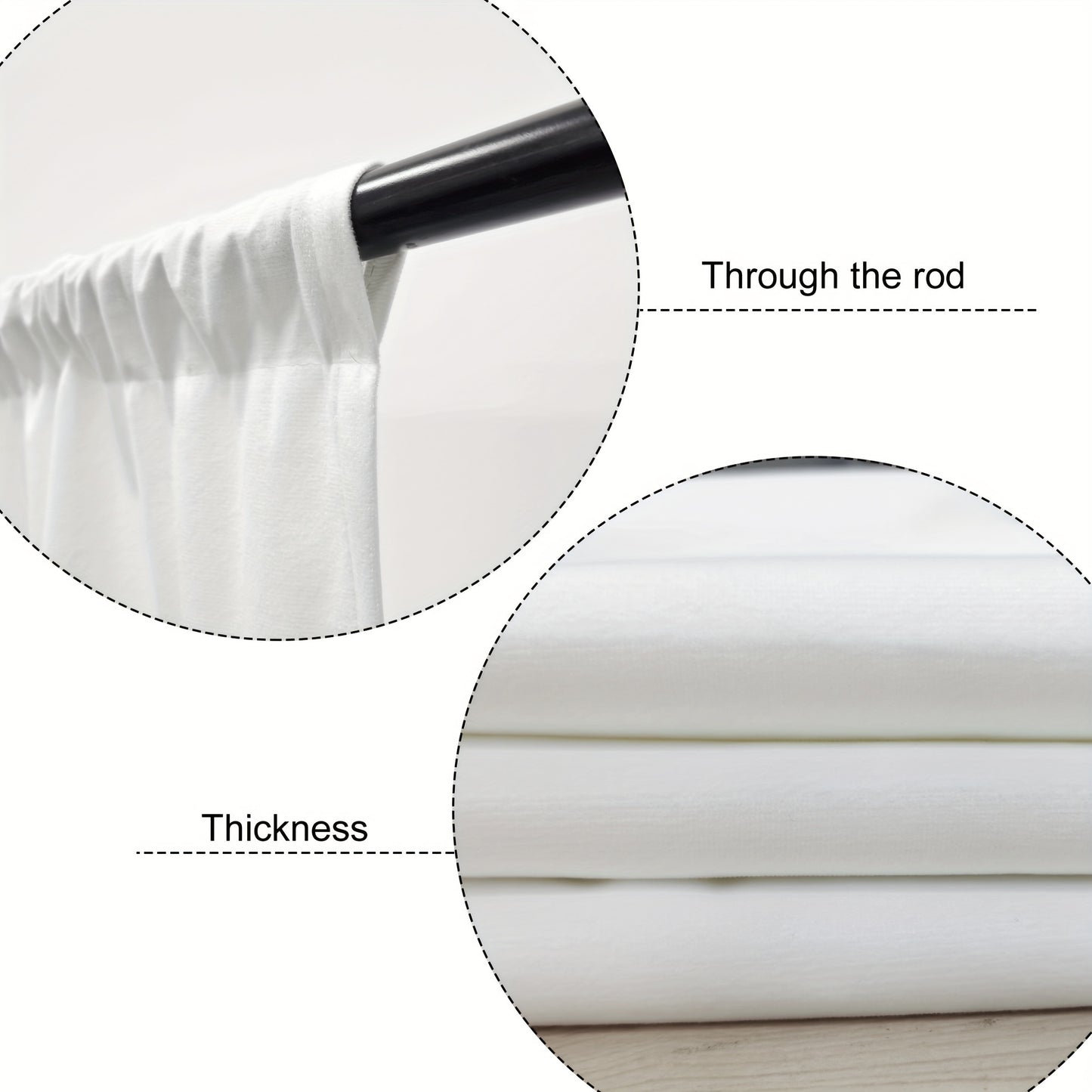 Vintage Farmhouse Curtain 2pcs Polyester Country Sunflower Kitchen Curtain - 27. image 3