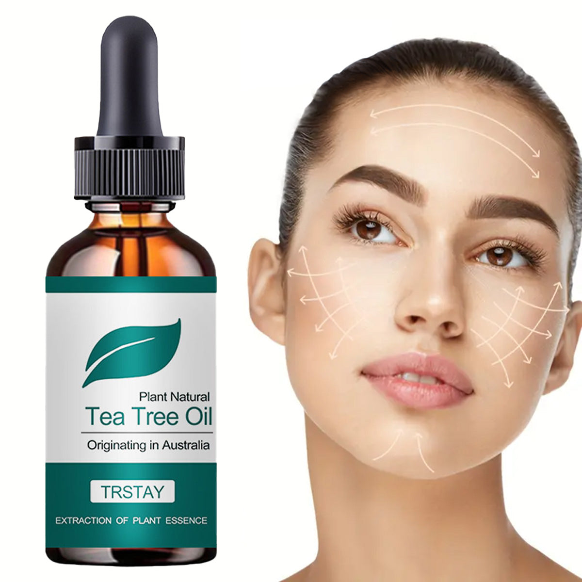 Tea tree essential oil, firm the skin, refreshing and not dry, moisturizing the  image 6