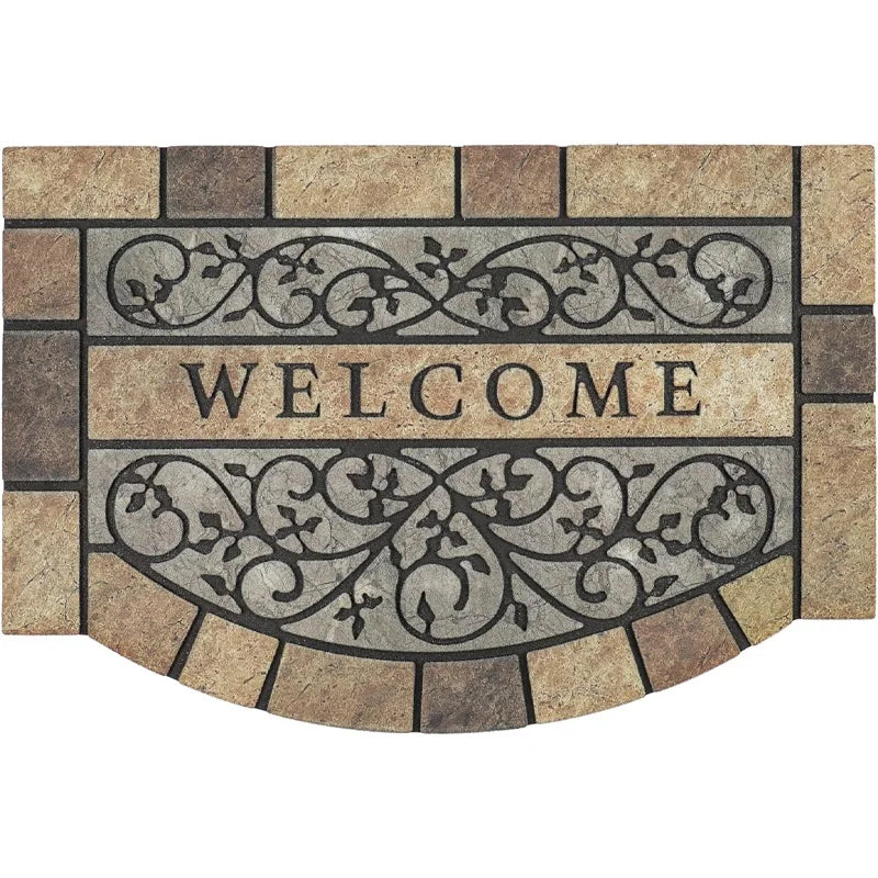 Entrance Door Mat European Retro Welcome Carpet Home Garden Courtyard Decoration image 15