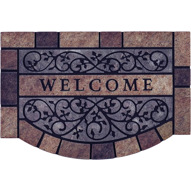 Entrance Door Mat European Retro Welcome Carpet Home Garden Courtyard Decoration image 10