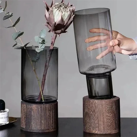 Vases Simple European hydroponic plant household living room table inserted flow image 0