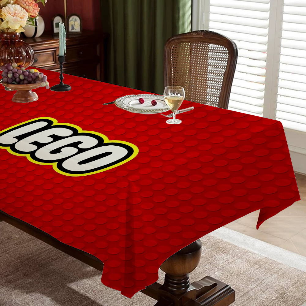 Classic Toy L-LEGOS Tablecloth Home Dinner Party Table Cover Wedding Banquet Out image 4