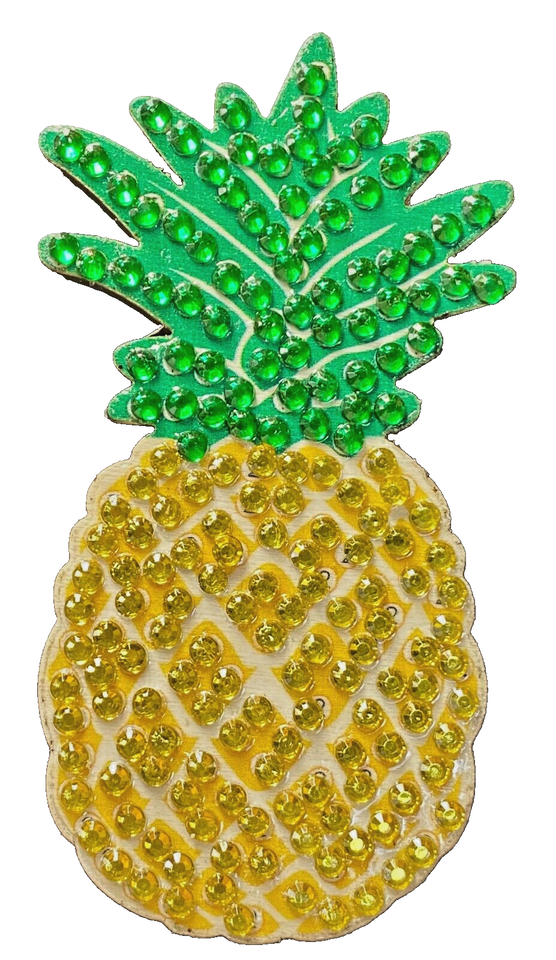 12Pcs Hawaii Diamond Magnets Beach Jewel Art Flip Flops Flamingo Completed image 1