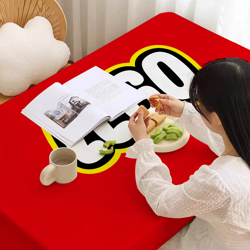 Classic Toy L-LEGOS Tablecloth Home Dinner Party Table Cover Wedding Banquet Out image 6